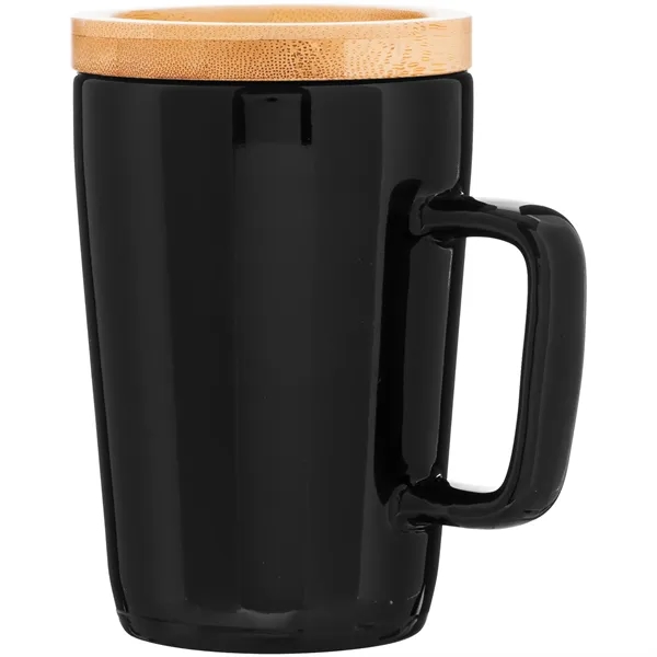 14 oz Sonder Ceramic Mug with Cover - 14 oz Sonder Ceramic Mug with Cover - Image 8 of 39