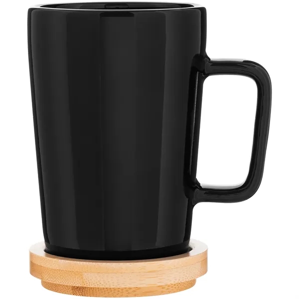 14 oz Sonder Ceramic Mug with Cover - 14 oz Sonder Ceramic Mug with Cover - Image 6 of 39