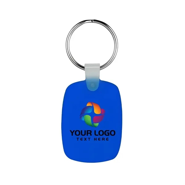 Oval Shaped Silicone Keychain - Oval Shaped Silicone Keychain - Image 6 of 25