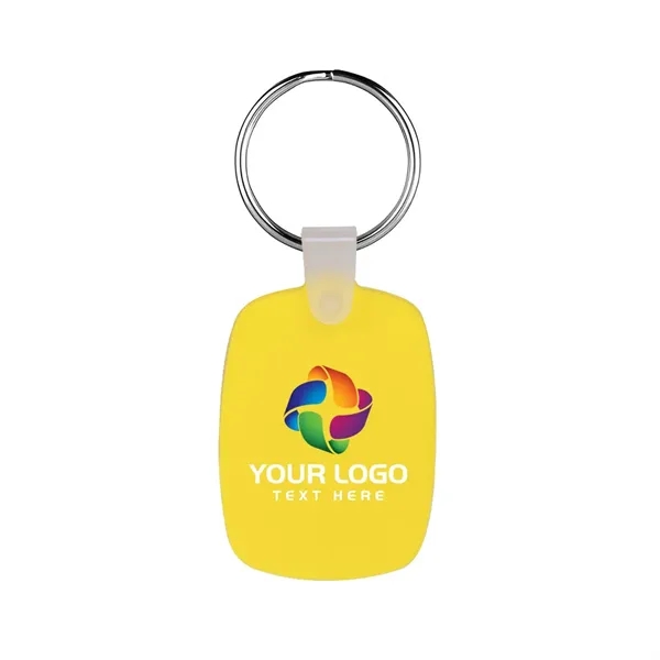 Oval Shaped Silicone Keychain - Oval Shaped Silicone Keychain - Image 18 of 25