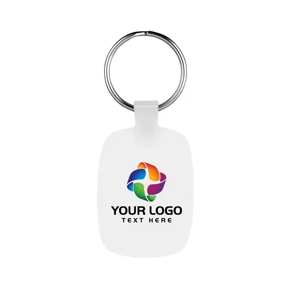 Oval Shaped Silicone Keychain - Oval Shaped Silicone Keychain - Image 16 of 25