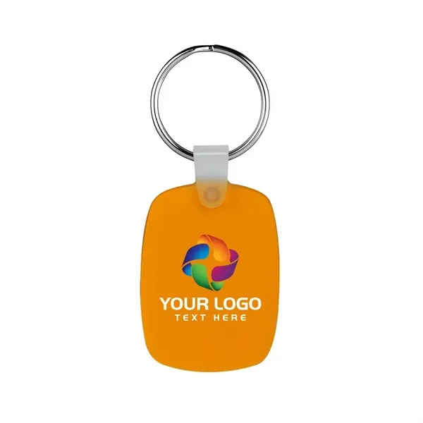 Oval Shaped Silicone Keychain - Oval Shaped Silicone Keychain - Image 12 of 25