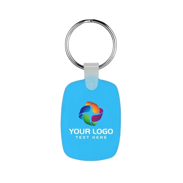 Oval Shaped Silicone Keychain - Oval Shaped Silicone Keychain - Image 10 of 25