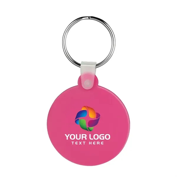 Round Shaped Silicone Keychain - Round Shaped Silicone Keychain - Image 8 of 25