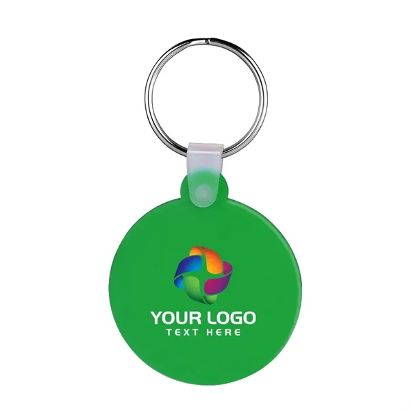 Round Shaped Silicone Keychain - Round Shaped Silicone Keychain - Image 4 of 25
