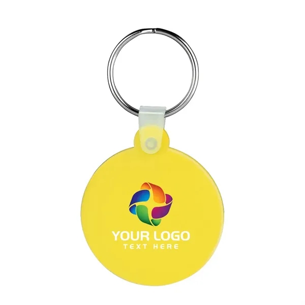 Round Shaped Silicone Keychain - Round Shaped Silicone Keychain - Image 12 of 25