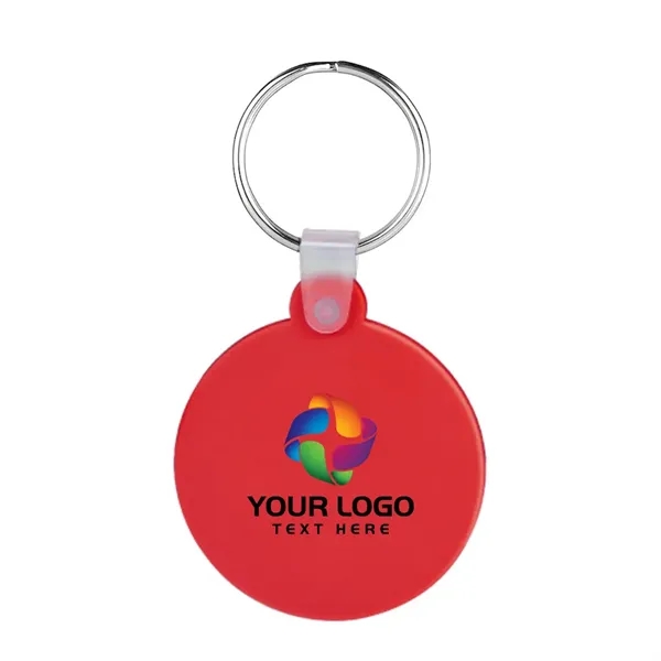 Round Shaped Silicone Keychain - Round Shaped Silicone Keychain - Image 24 of 25