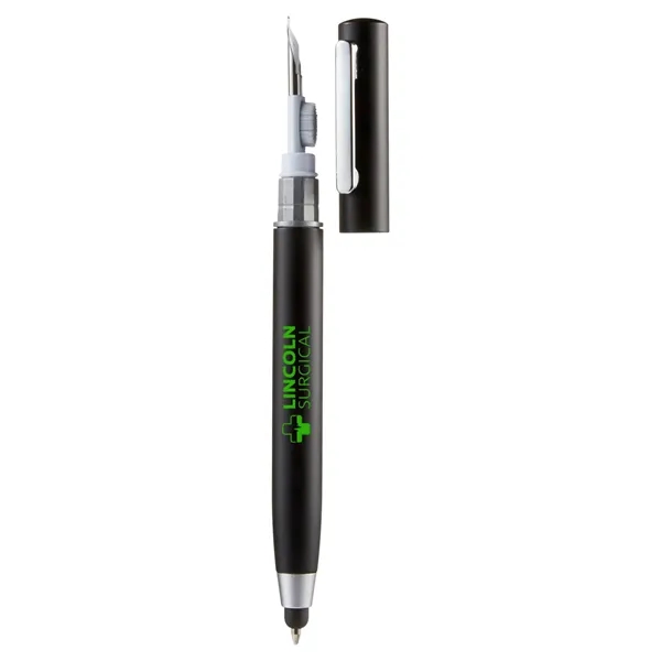 3-in-1 Earbud Cleaning Pen Stylus - 3-in-1 Earbud Cleaning Pen Stylus - Image 2 of 10