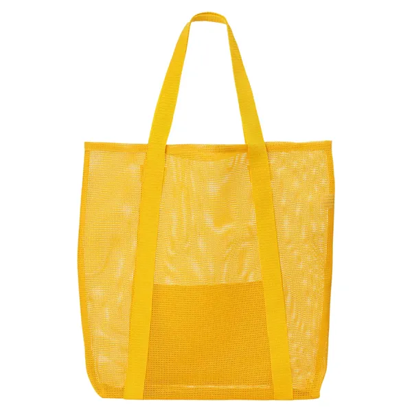Belle Mare Beach Mesh Tote Bag - Belle Mare Beach Mesh Tote Bag - Image 12 of 18