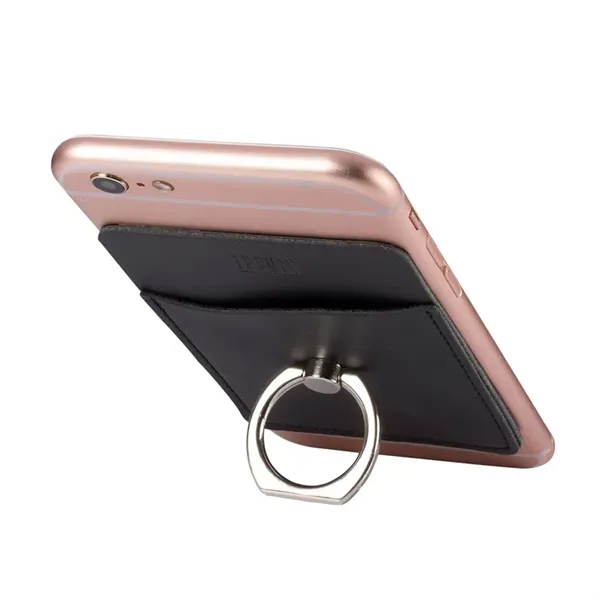 Leeman Tuscany Card Holder with Metal Ring Phone Stand - Leeman Tuscany Card Holder with Metal Ring Phone Stand - Image 3 of 31