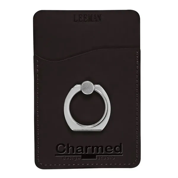 Leeman Tuscany Card Holder with Metal Ring Phone Stand - Leeman Tuscany Card Holder with Metal Ring Phone Stand - Image 5 of 31