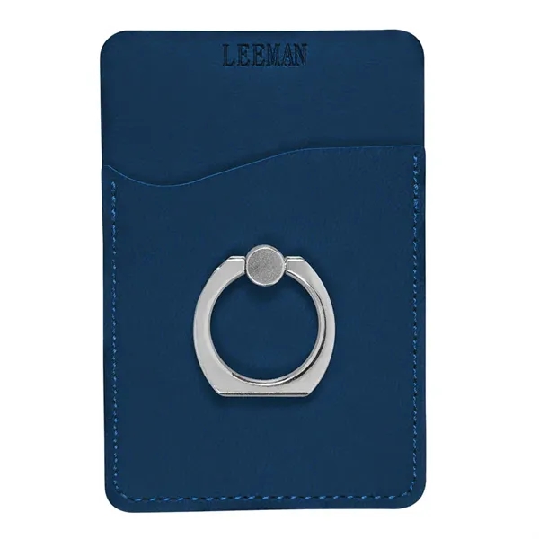 Leeman Tuscany Card Holder with Metal Ring Phone Stand - Leeman Tuscany Card Holder with Metal Ring Phone Stand - Image 7 of 31