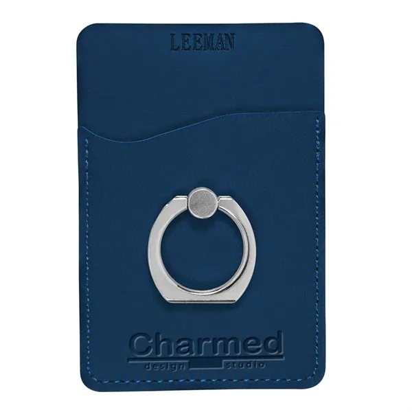 Leeman Tuscany Card Holder with Metal Ring Phone Stand - Leeman Tuscany Card Holder with Metal Ring Phone Stand - Image 10 of 31