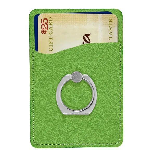 Leeman Tuscany Card Holder with Metal Ring Phone Stand - Leeman Tuscany Card Holder with Metal Ring Phone Stand - Image 15 of 31