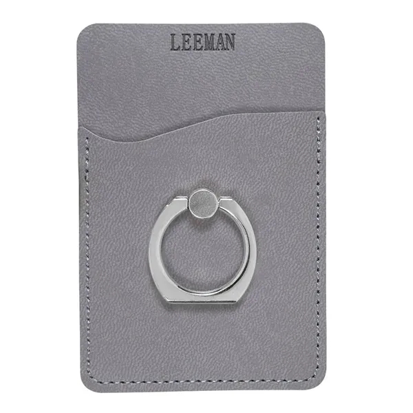 Leeman Tuscany Card Holder with Metal Ring Phone Stand - Leeman Tuscany Card Holder with Metal Ring Phone Stand - Image 17 of 31