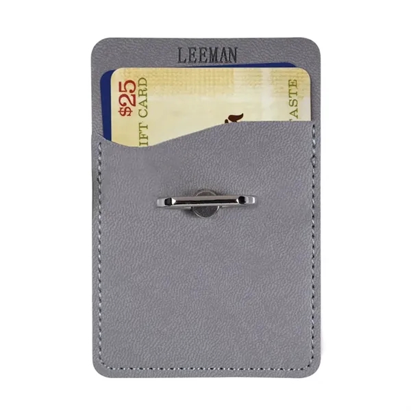 Leeman Tuscany Card Holder with Metal Ring Phone Stand - Leeman Tuscany Card Holder with Metal Ring Phone Stand - Image 19 of 31