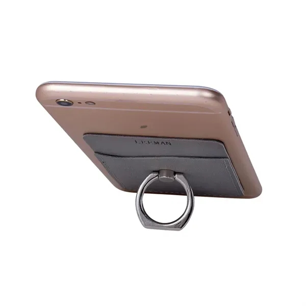 Leeman Tuscany Card Holder with Metal Ring Phone Stand - Leeman Tuscany Card Holder with Metal Ring Phone Stand - Image 20 of 31