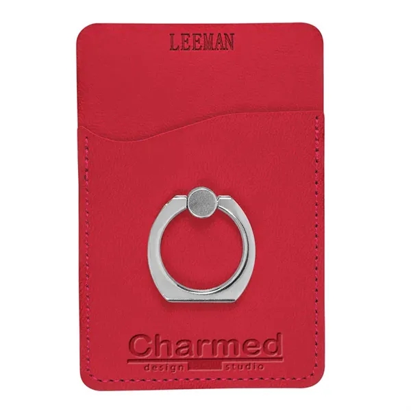 Leeman Tuscany Card Holder with Metal Ring Phone Stand - Leeman Tuscany Card Holder with Metal Ring Phone Stand - Image 25 of 31