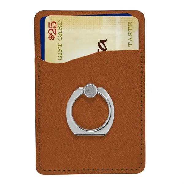 Leeman Tuscany Card Holder with Metal Ring Phone Stand - Leeman Tuscany Card Holder with Metal Ring Phone Stand - Image 28 of 31