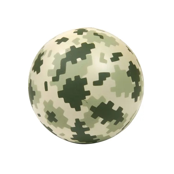 Digi Camo Round Stress Ball - Digi Camo Round Stress Ball - Image 1 of 1