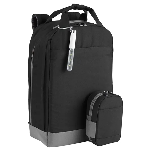 Essex Laptop Backpack - Essex Laptop Backpack - Image 8 of 17