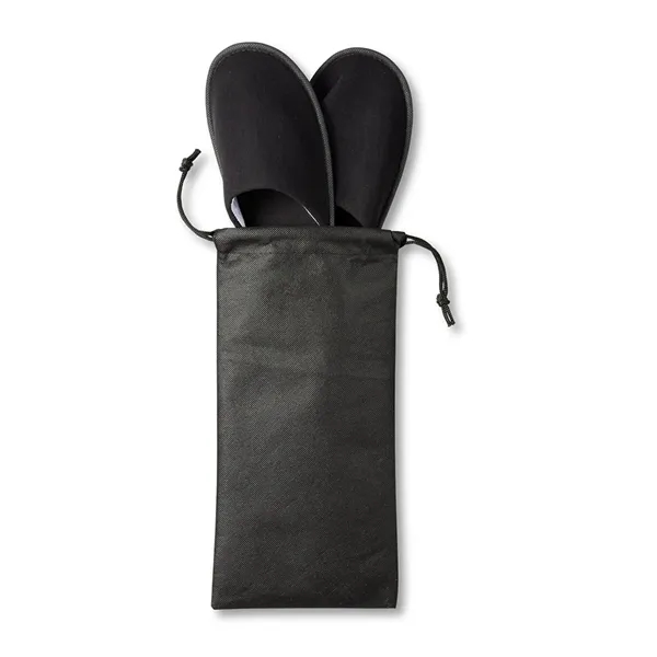 Travel Slippers In Pouch - Travel Slippers In Pouch - Image 2 of 2