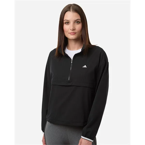 Adidas Women's Go-To Quarter-Zip Jacket - Adidas Women's Go-To Quarter-Zip Jacket - Image 0 of 4