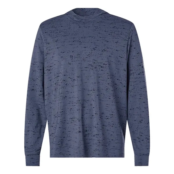 Adidas Men's Performance Hooded Long Sleeve T-Shirt - Adidas Men's Performance Hooded Long Sleeve T-Shirt - Image 5 of 6