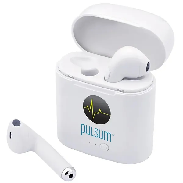 Atune Bluetooth® Earbuds with Charger Case - Atune Bluetooth® Earbuds with Charger Case - Image 0 of 11