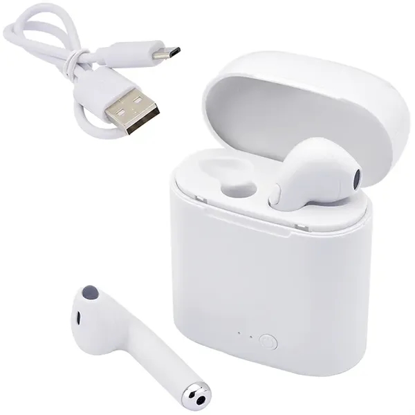 Atune Bluetooth® Earbuds with Charger Case - Atune Bluetooth® Earbuds with Charger Case - Image 2 of 11