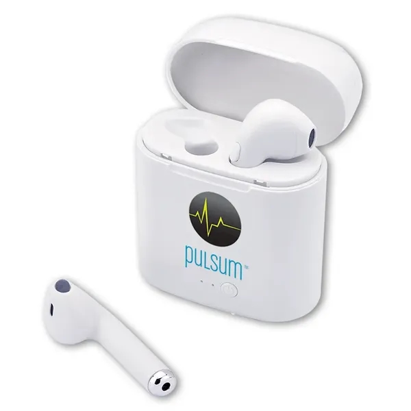 Atune Bluetooth® Earbuds with Charger Case - Atune Bluetooth® Earbuds with Charger Case - Image 6 of 11