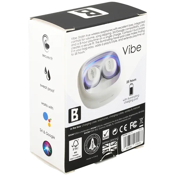 Boompods™ Vibe Earbuds - Boompods™ Vibe Earbuds - Image 12 of 23
