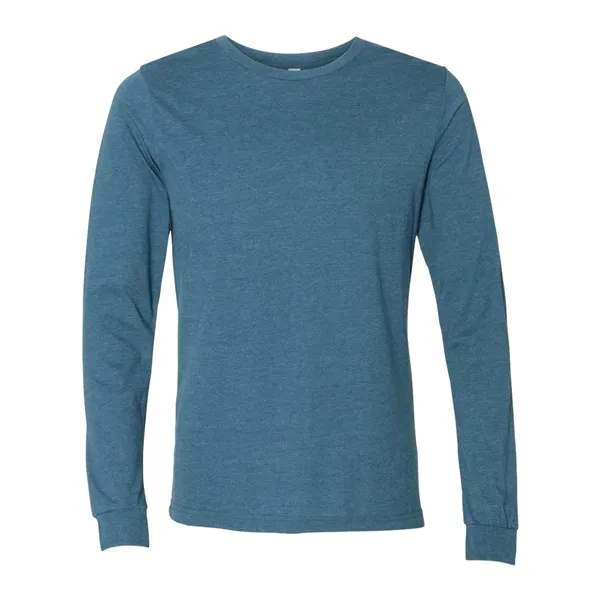 BELLA + CANVAS Heather CVC Long Sleeve Tee - BELLA + CANVAS Heather CVC Long Sleeve Tee - Image 9 of 24