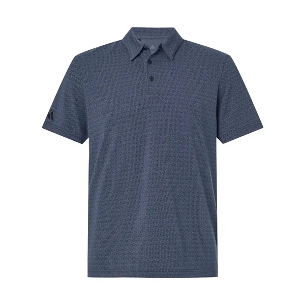Adidas Men's Blended Printed Polo - Adidas Men's Blended Printed Polo - Image 5 of 8