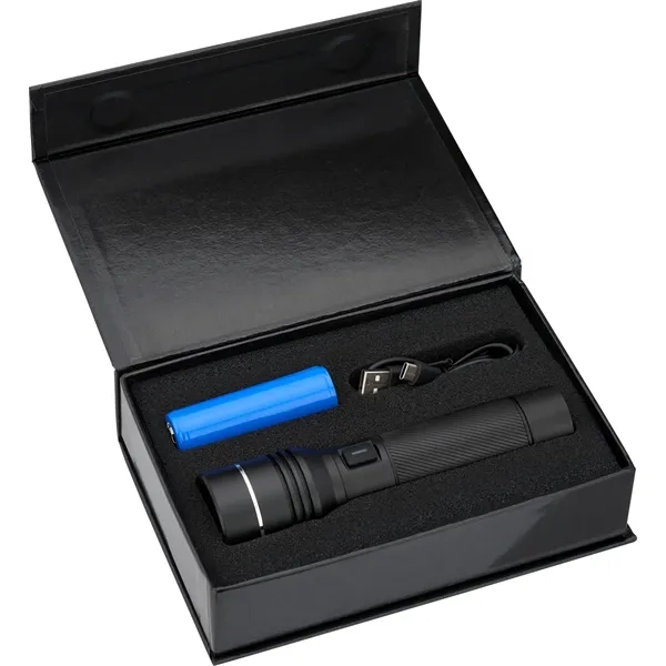 Custom Rechargeable 20W White Laser LED Flashlight