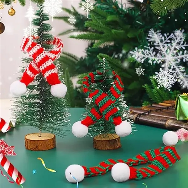 Christmas Ornament Scarf - Christmas Ornament Scarf - Image 1 of 2