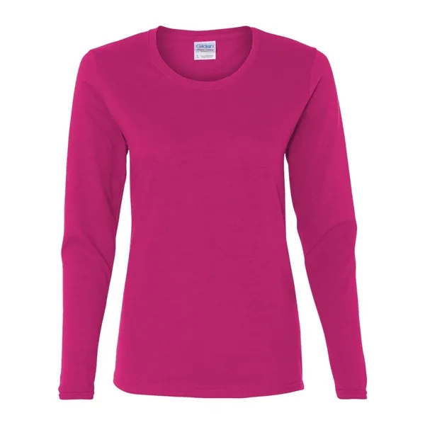Gildan Women's Heavy Cotton™ Long Sleeve T-Shirt - Gildan Women's Heavy Cotton™ Long Sleeve T-Shirt - Image 1 of 3