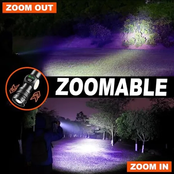 Multifunctional Digital Display Flashlight Magnetic Suction - Multifunctional Digital Display Flashlight Magnetic Suction - Image 2 of 10