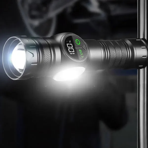 Multifunctional Digital Display Flashlight Magnetic Suction - Multifunctional Digital Display Flashlight Magnetic Suction - Image 5 of 10