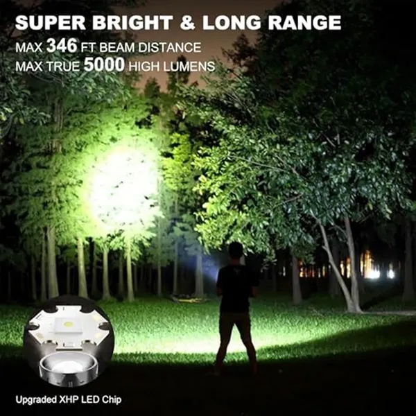 Multifunctional Digital Display Flashlight Magnetic Suction - Multifunctional Digital Display Flashlight Magnetic Suction - Image 9 of 10