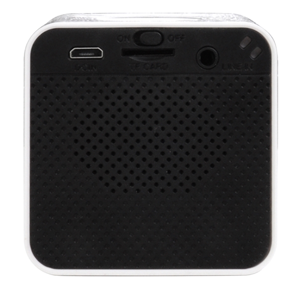 iBlu Cube Bluetooth Speaker with Microphone - iBlu Cube Bluetooth Speaker with Microphone - Image 6 of 9