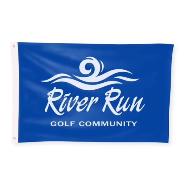 3' H x 5' W Team Flag SINGLE SIDE - 3' H x 5' W Team Flag SINGLE SIDE - Image 1 of 1