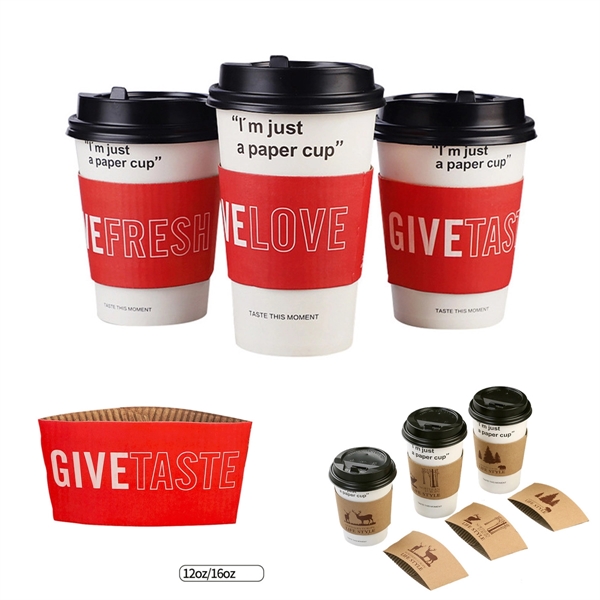 Recycled Coffee Cup Sleeve - Recycled Coffee Cup Sleeve - Image 0 of 0