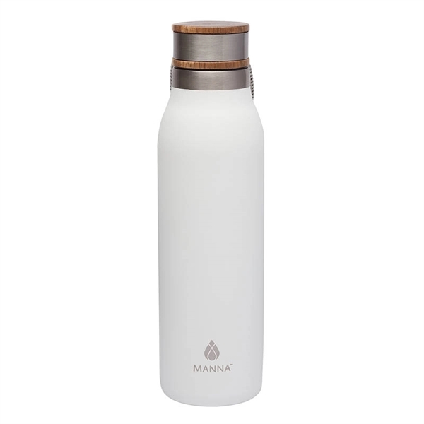 Manna™ 18 oz. Ascend Stainless Steel Water Bottle w/ Acac