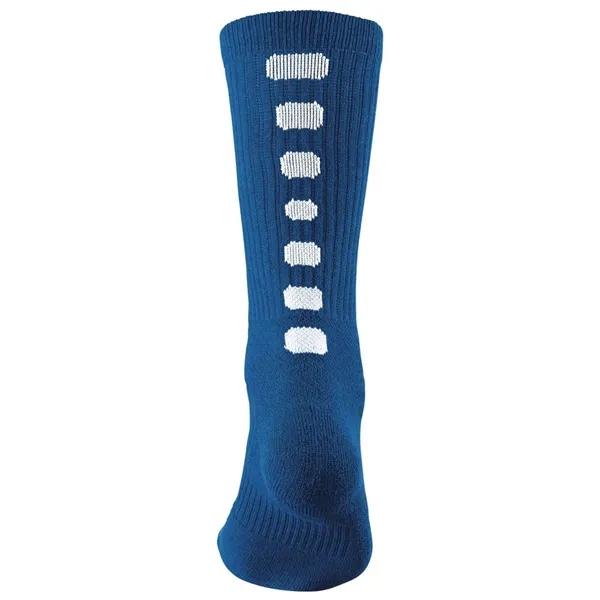 Augusta Sportswear Colorblocked Crew Socks - Augusta Sportswear Colorblocked Crew Socks - Image 11 of 12