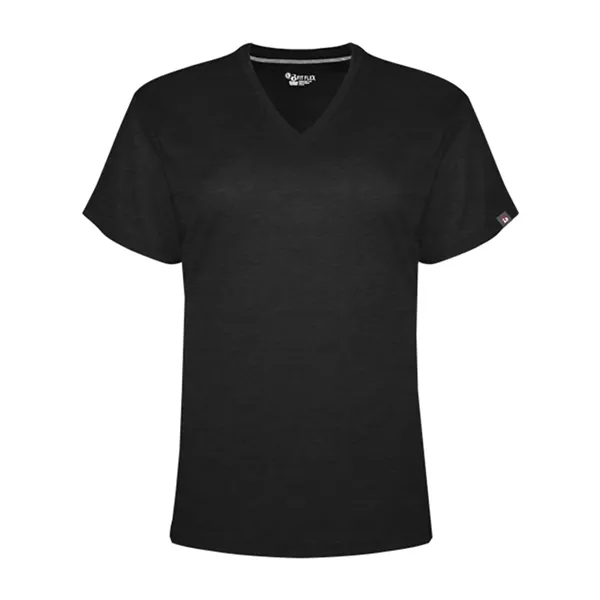 Custom Badger Women's FitFlex Performance V-Neck T-Shirt