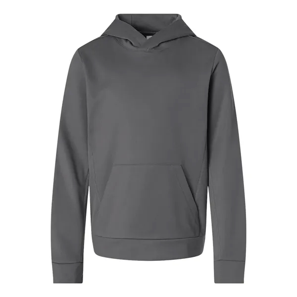 Team 365 Youth Squad Hooded Tech Fleece Pullover - Team 365 Youth Squad Hooded Tech Fleece Pullover - Image 11 of 24