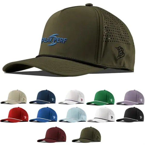 Branded Bills Bare Curved 5 Panel Rope Cap - Branded Bills Bare Curved 5 Panel Rope Cap - Image 0 of 12
