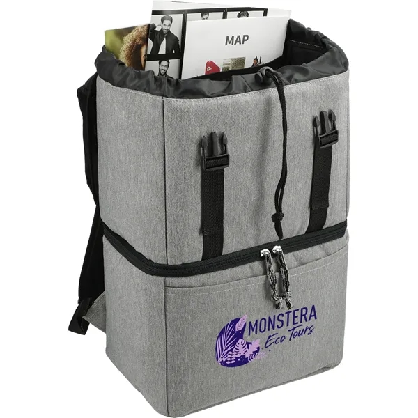 Merchant & Craft Revive Recycled Backpack Cooler - Merchant & Craft Revive Recycled Backpack Cooler - Image 8 of 13