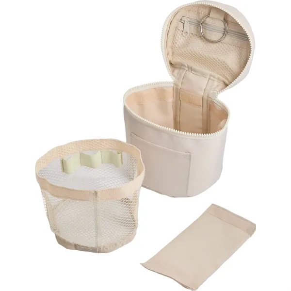 Wellable Recycled Round Travel Case - Wellable Recycled Round Travel Case - Image 21 of 23